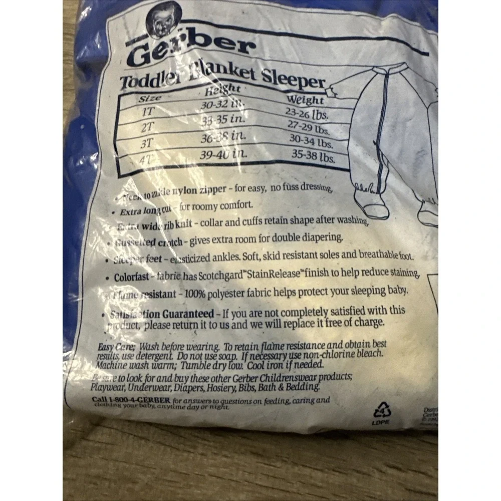 Gerber vintage toddler